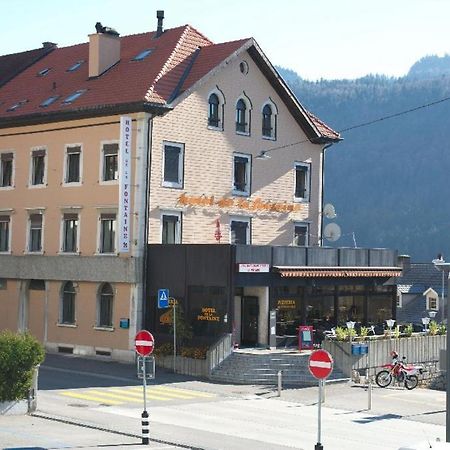 Hotel La Fontaine Saint-Imier Exteriör bild
